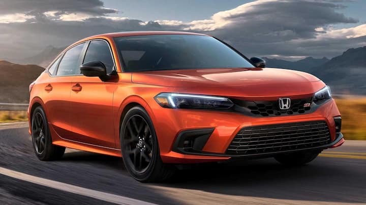 2022 Honda Civic Si, with 1.5-liter turbo-petrol engine, breaks cover