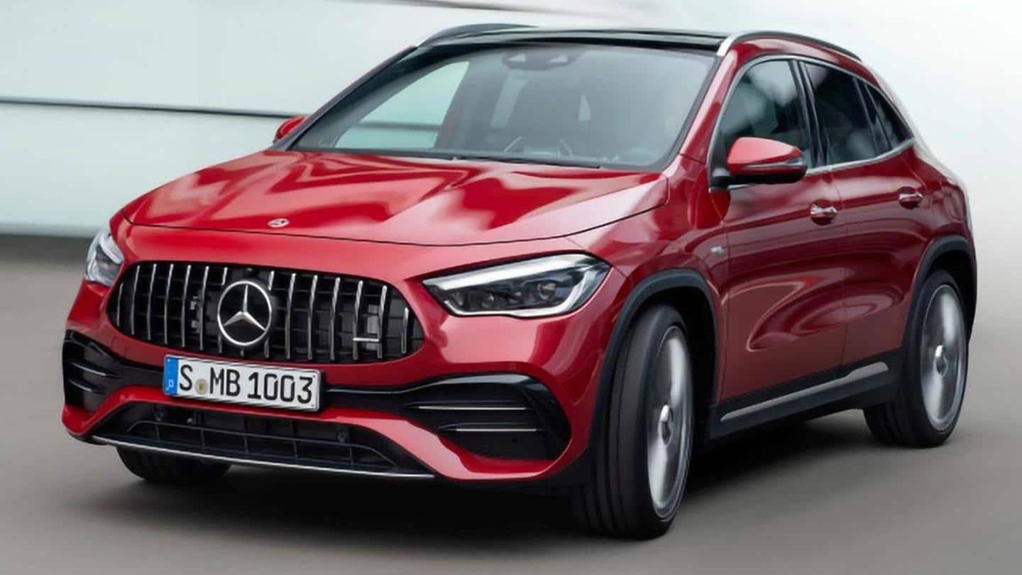 2021 Mercedes-Benz GLA debuts in India at Rs. 42 lakh