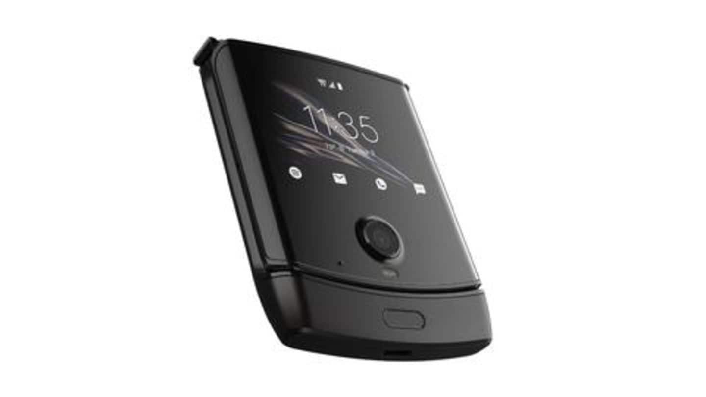 Motorola foldable RAZR will go on sale in India tomorrow