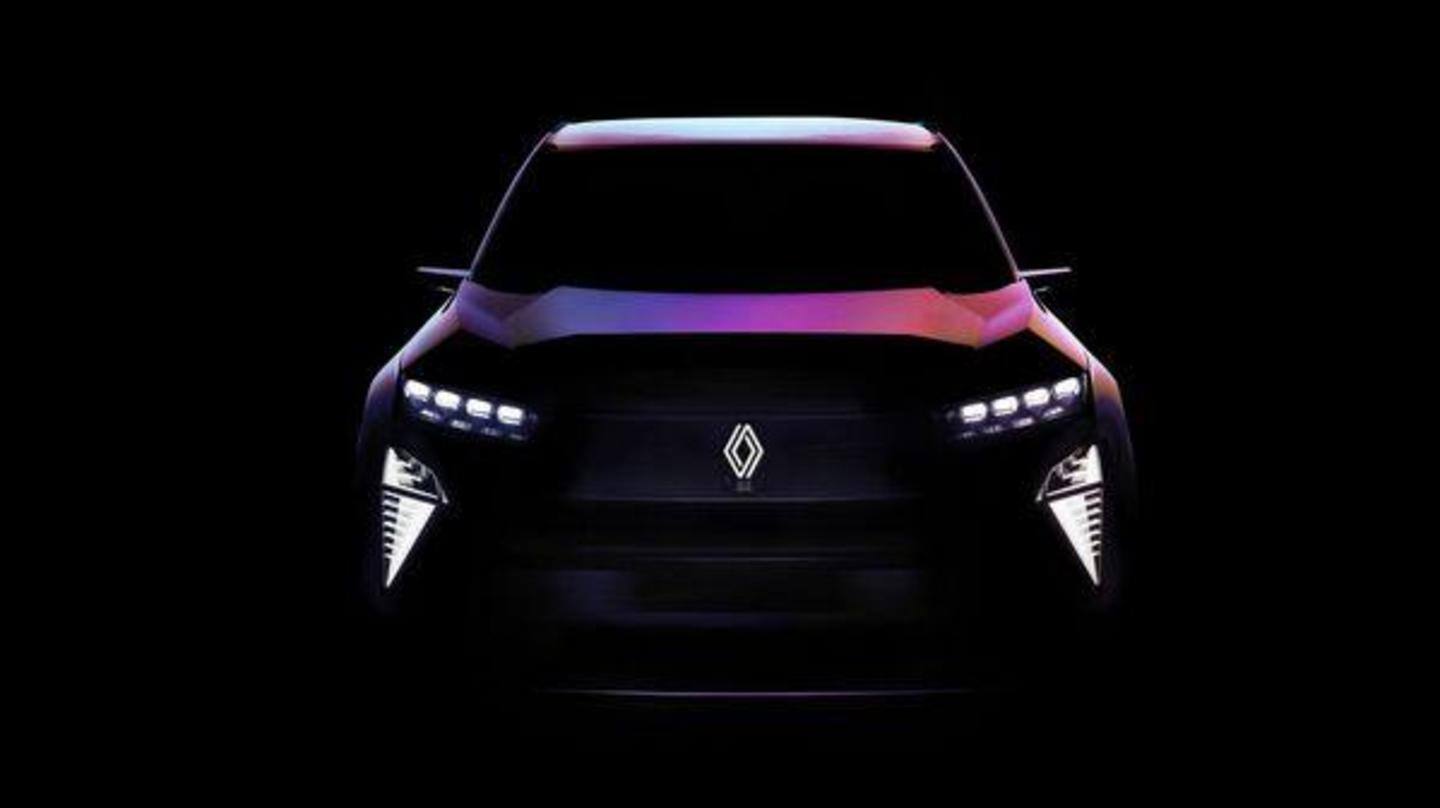 Renault teases hydrogen-powered concept car; to debut in May