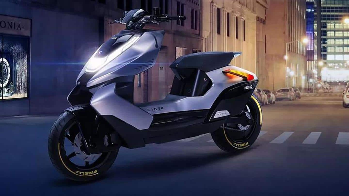 Images of production-specific Zeeho Cyber electric scooter leaked: Details here