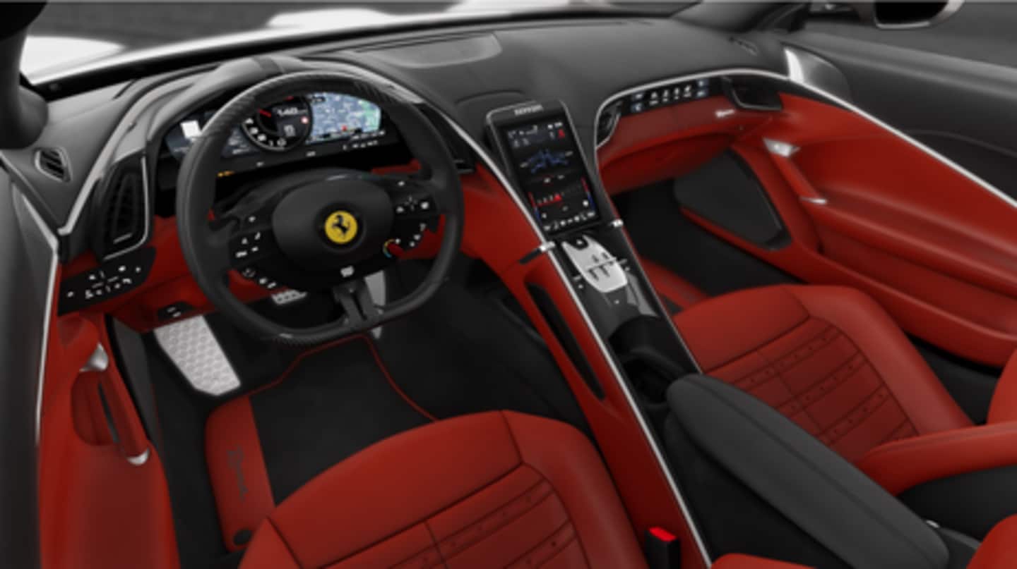 Ferrari Roma sports car launched in India at Rs. 3.6cr NewsBytes