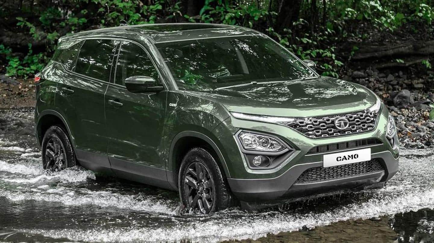 Tata Harrier CAMO Edition SUV launched at Rs. 16.50 lakh