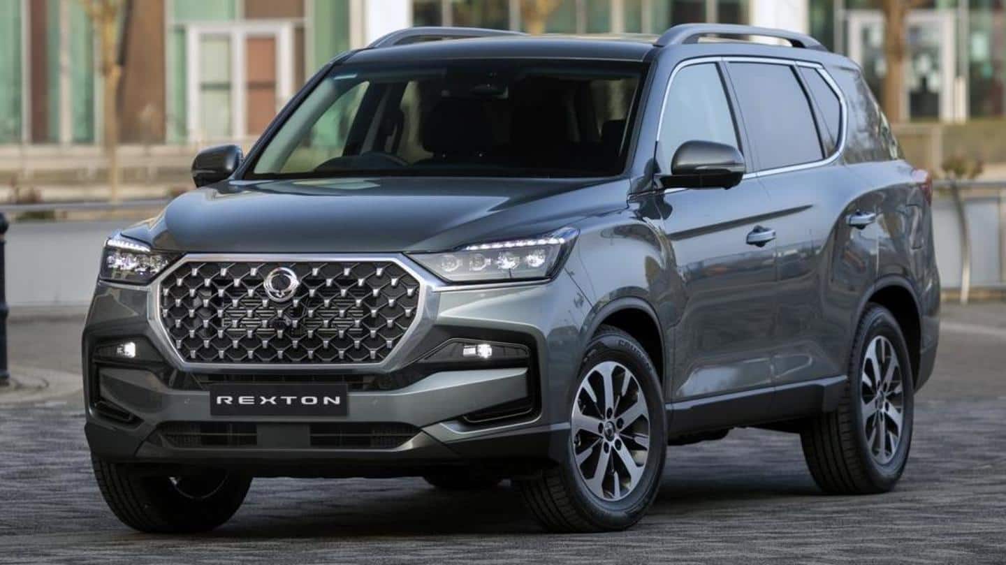 2021 SsangYong Rexton, with new design and updated engine, unveiled