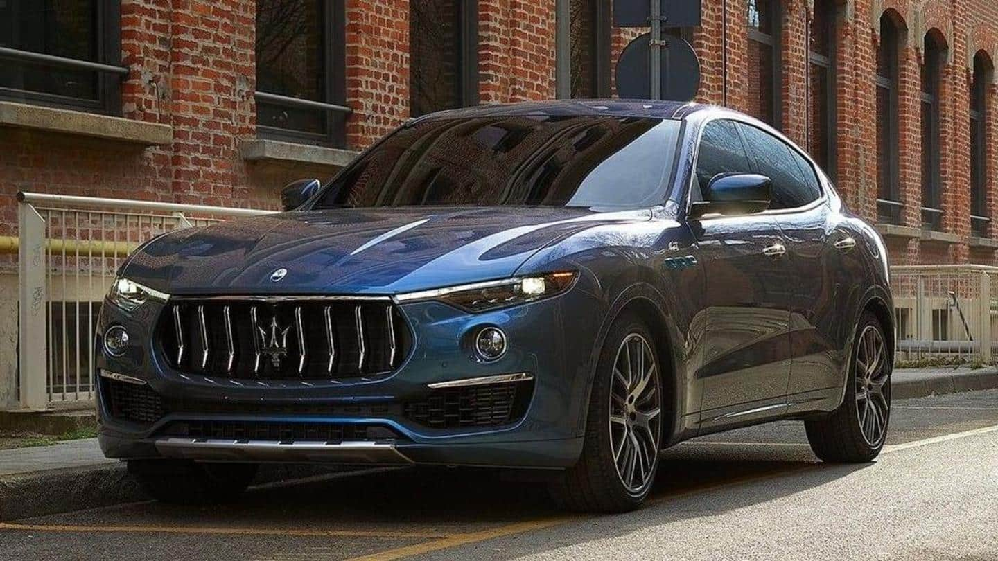 Maserati Levante Hybrid, with a top-speed of 240km/h, breaks cover