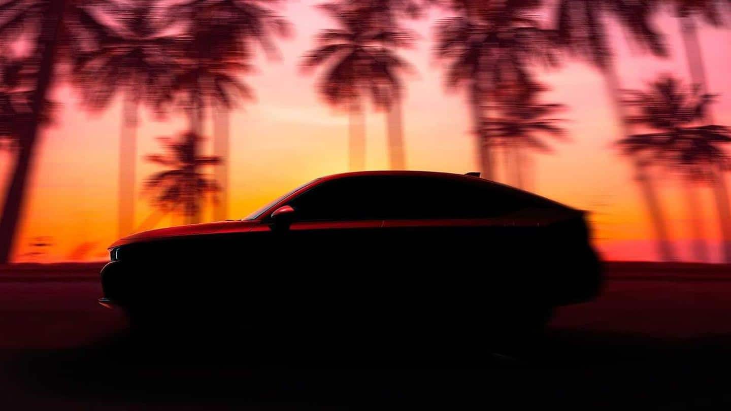 Honda Civic Hatchback teased; to be unveiled on June 23