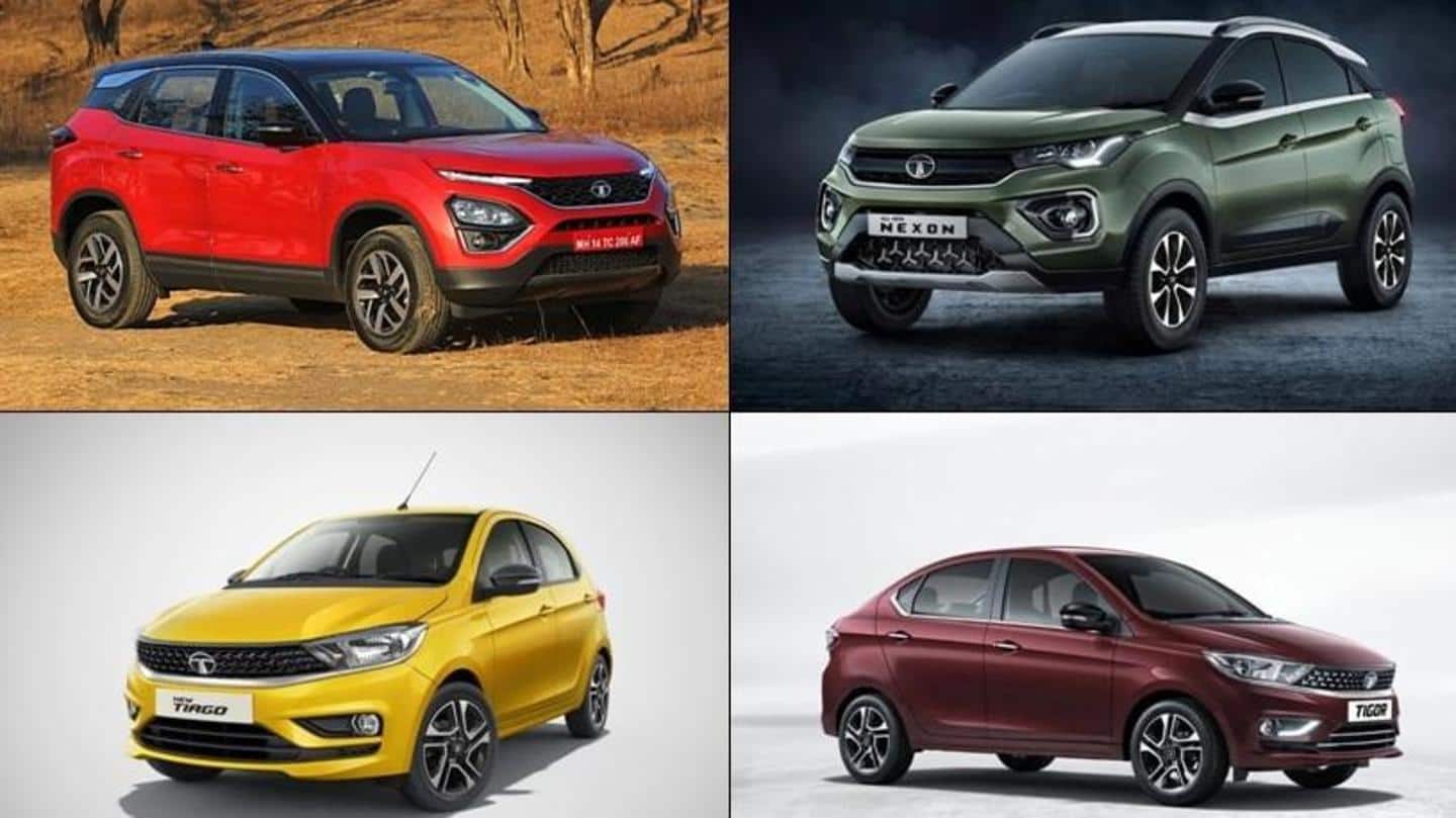 Huge discounts on select BS6-compliant Tata cars this festive season