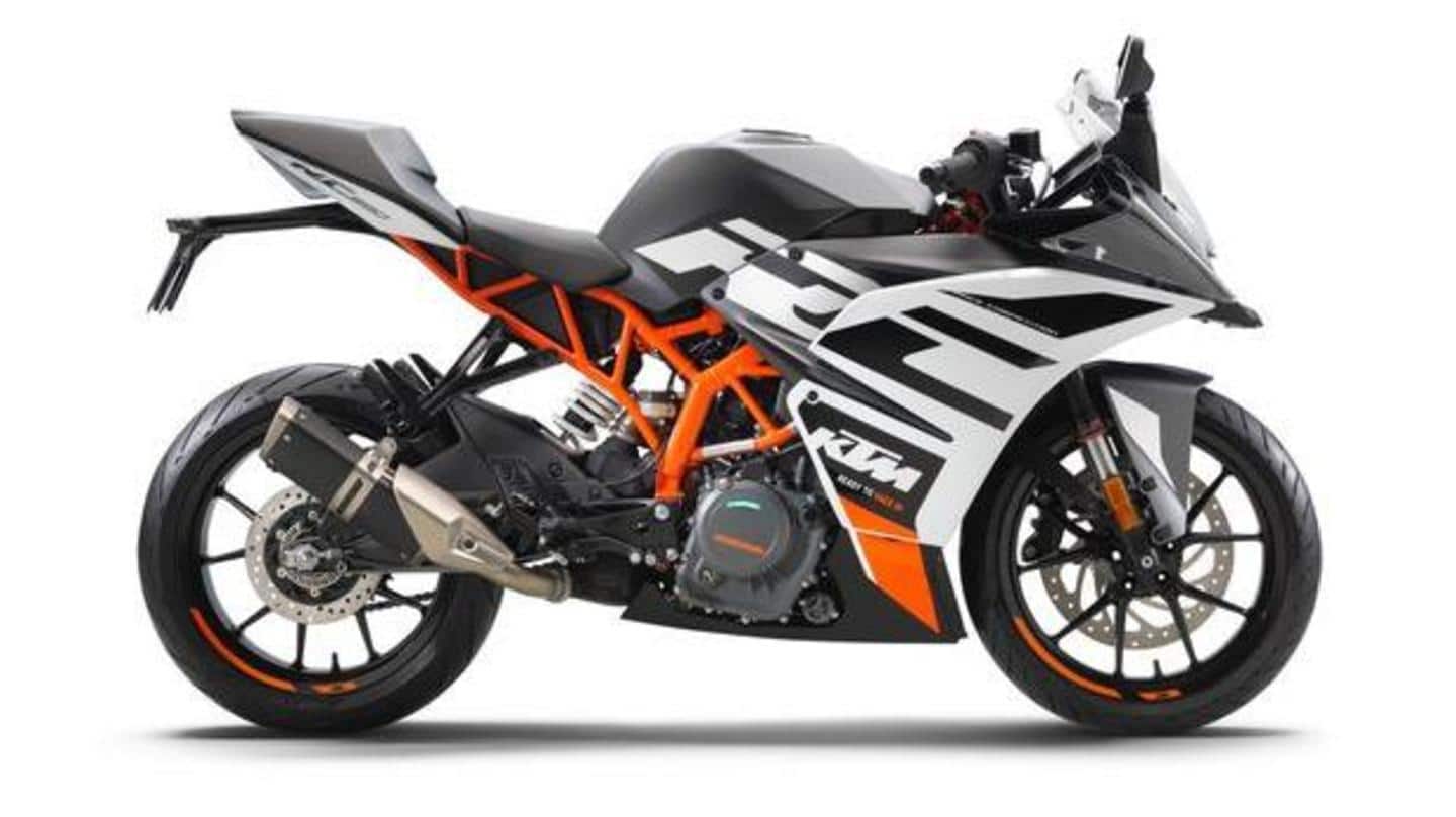 New-generation KTM RC 390 motorcycle revealed in leaked images
