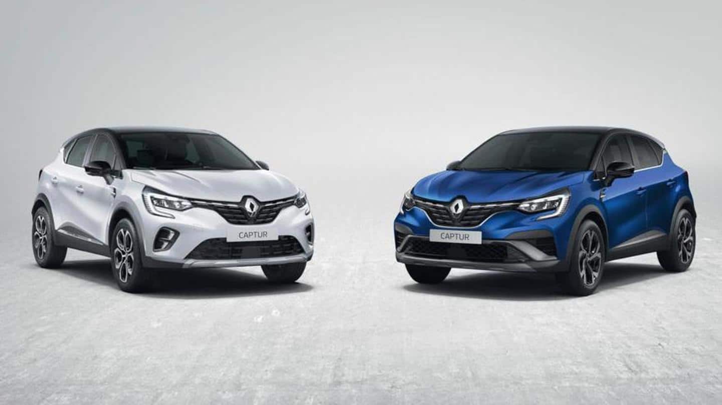 Renault introduces CAPTUR E-TECH Hybrid crossover in Europe
