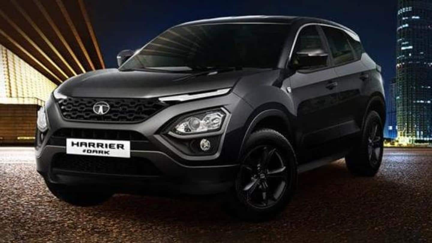 Tata Harrier Dark Edition is now available in three variants