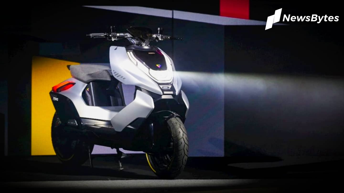CFMoto Cyber Concept e-scooter, with a range of 130km, revealed
