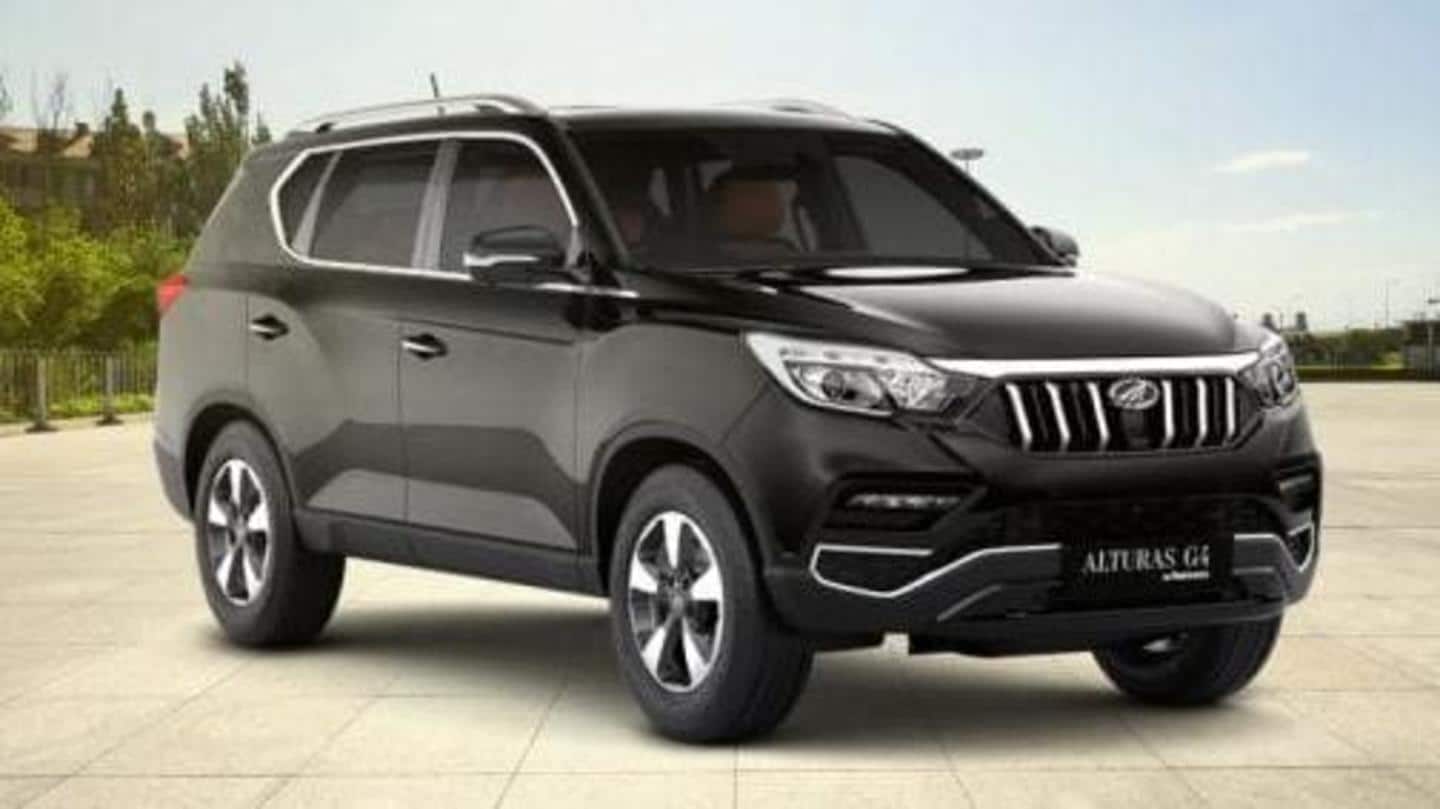 Mahindra Alturas G4: Price begins at Rs. 28.72 lakh Mahindra Alturas G4: Price begins at Rs. 28.72 lakh