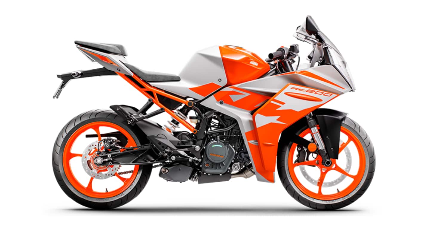 2022 KTM RC 200 with cosmetic changes, new features revealed