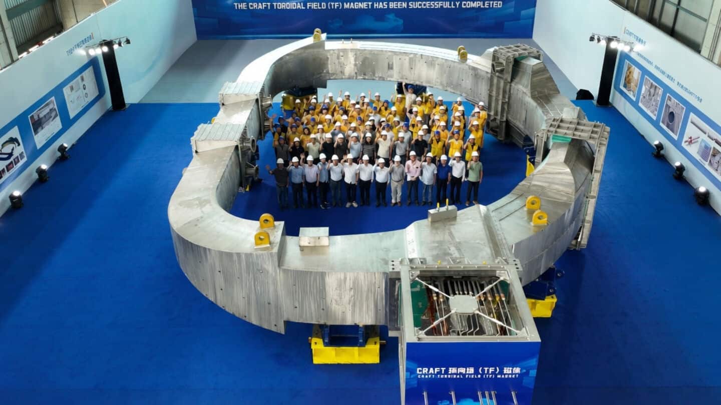 World's biggest superconducting magnet, for nuclear fusion reactor, tested successfully