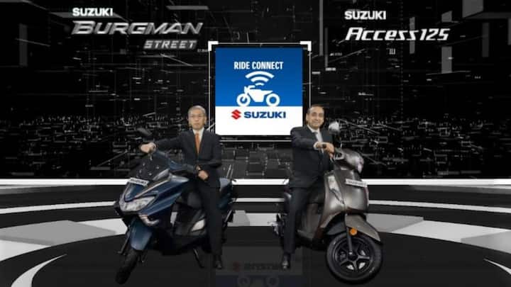 Suzuki Access 125 and Burgman Street, with Bluetooth connectivity, launched