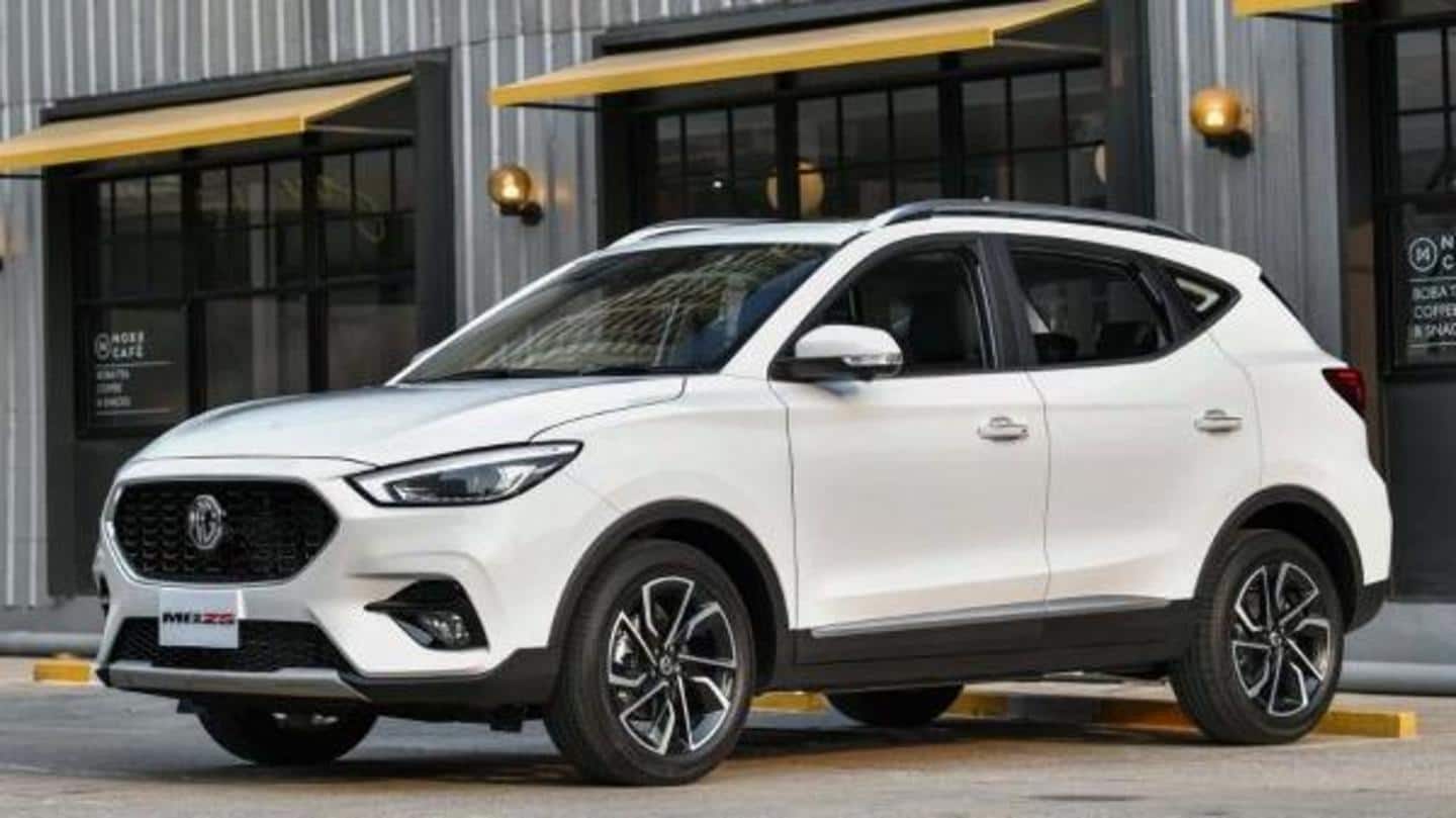 MG ZS (petrol) SUV could be called Astor in India | NewsBytes