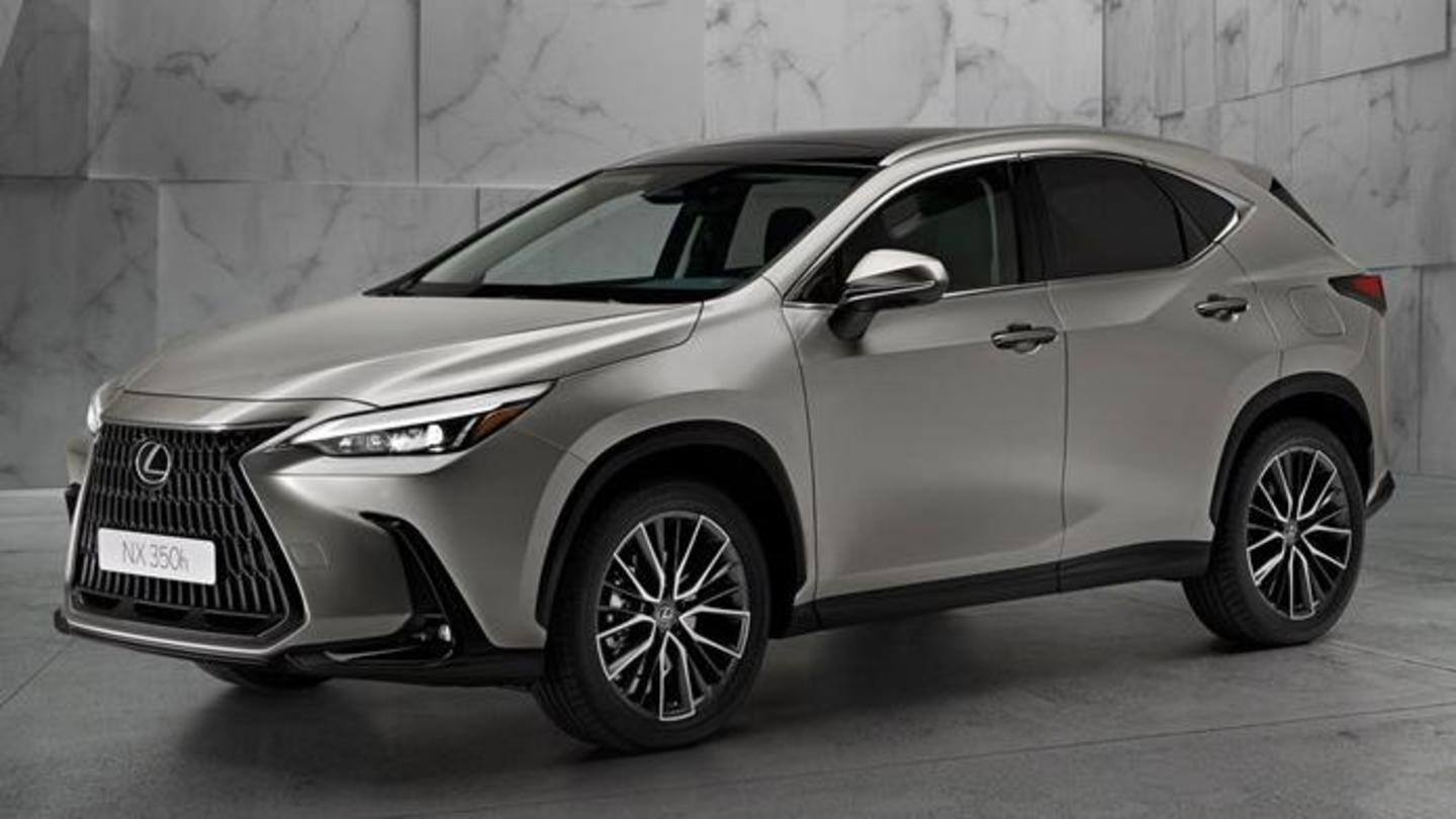 2022 Lexus NX 350h goes official at Rs. 65 lakh