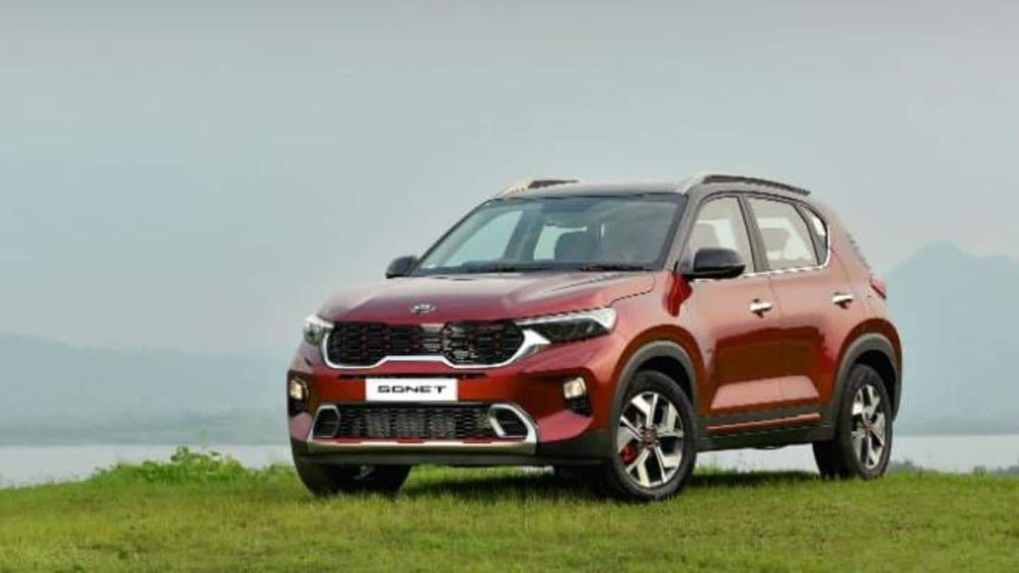 Prices of top-spec Kia Sonet GTX+ petrol and diesel revealed