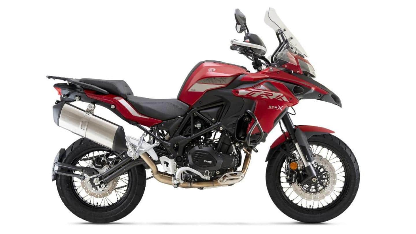 2021 Benelli TRK 502X motorbike launched at Rs. 5.19 lakh