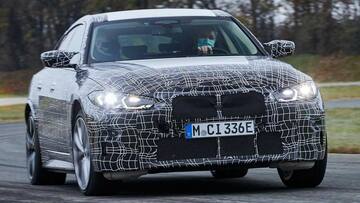 Ahead of global debut, BMW i4 electric sedan teased