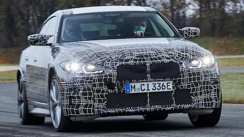 Ahead of global debut, BMW i4 electric sedan teased