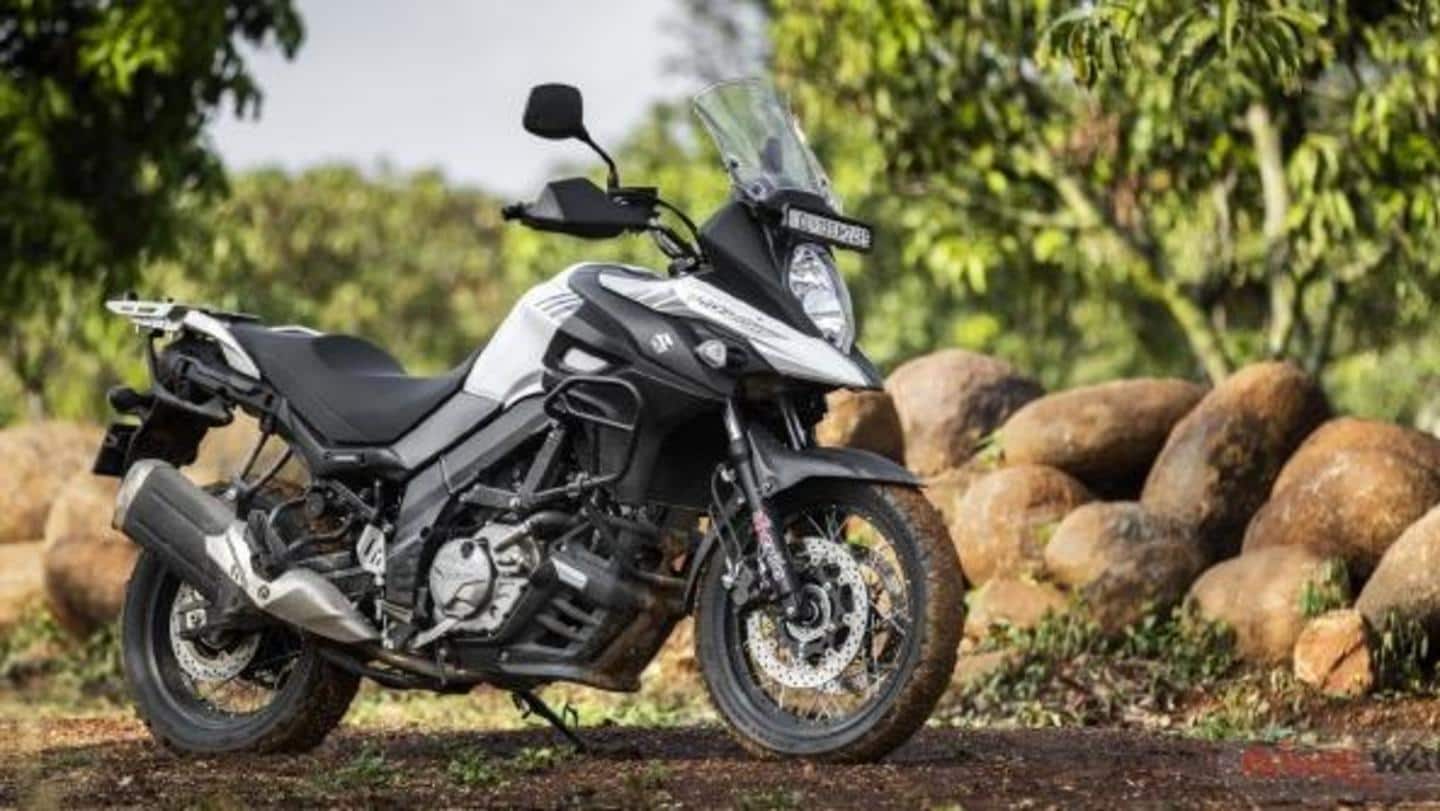 BS6 Suzuki V-Strom 650XT motorcycle reaches dealerships in India