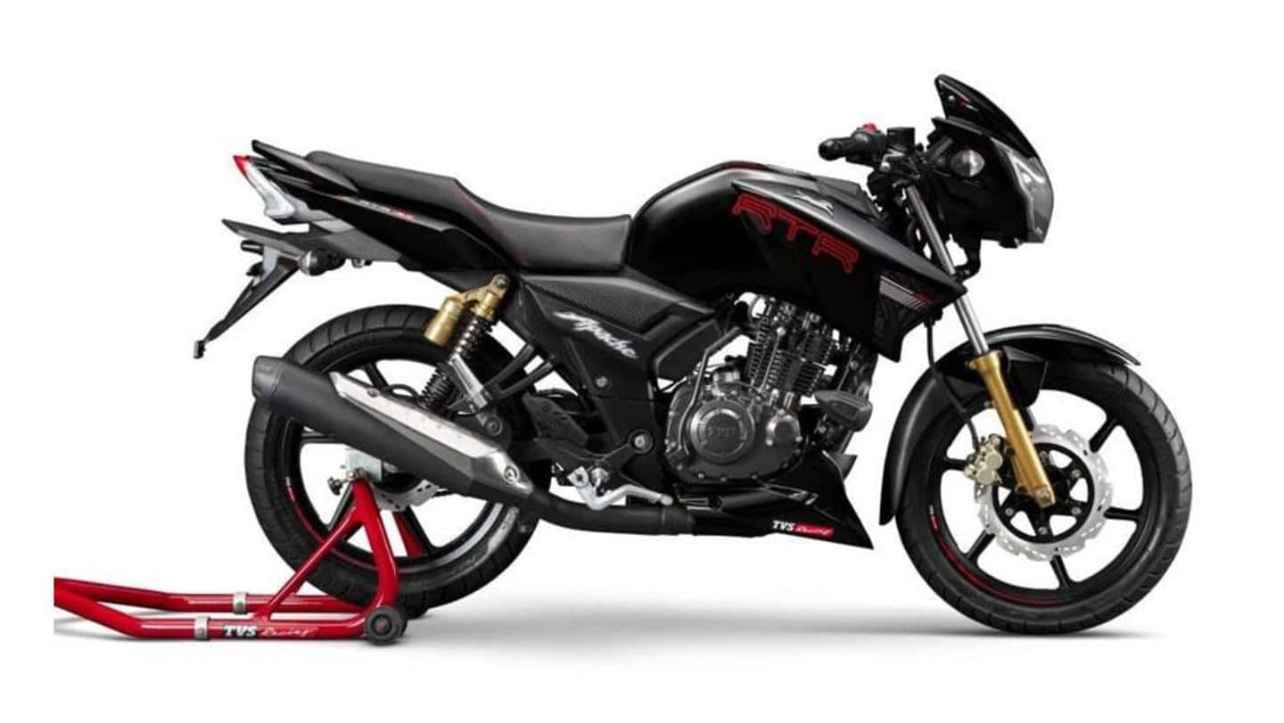 BS6 TVS Apache RTR 180 motorcycle becomes costlier in India
