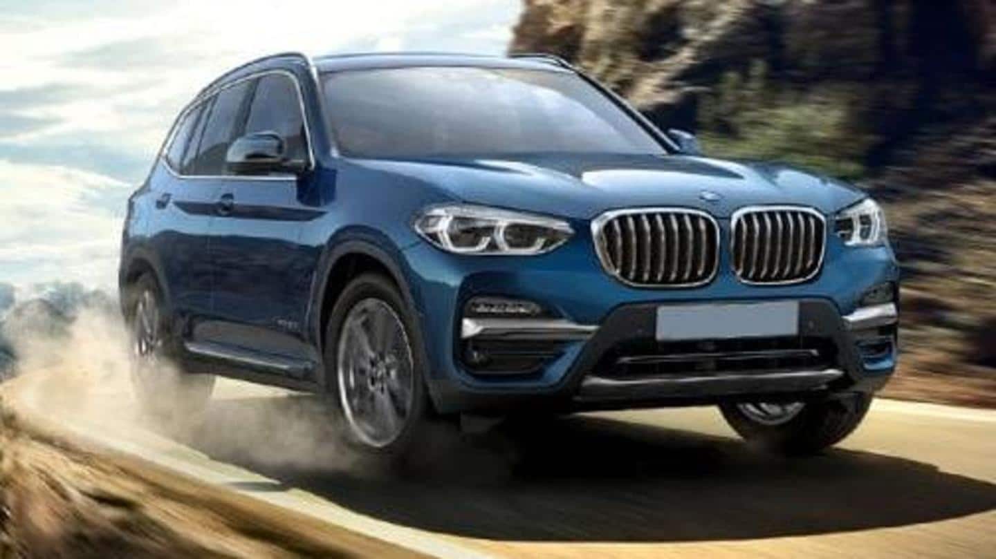 2021 BMW X3 crossover's design previewed in a leaked picture