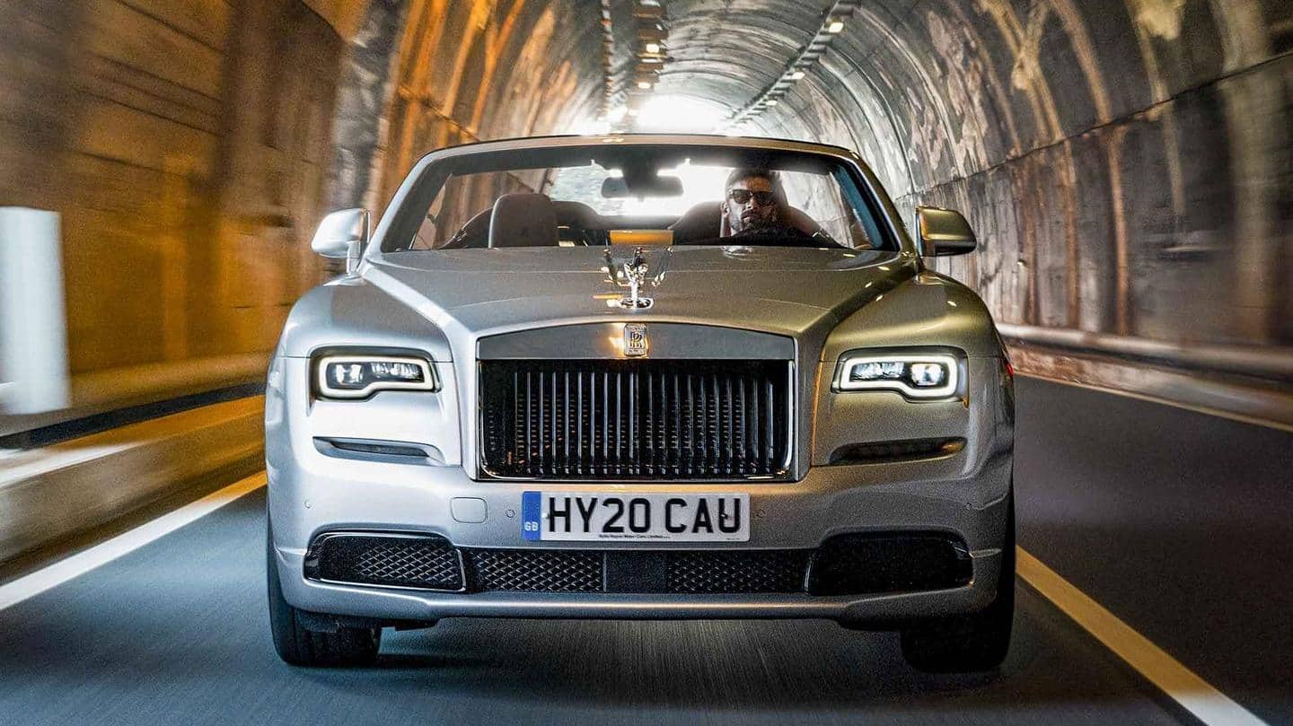 Rolls-Royce unveils limited-run Dawn Silver Bullet roadster