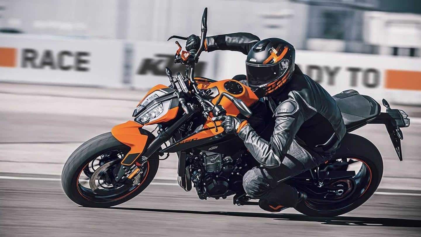 KTM 890 Duke motorbike makes global debut, India launch likely
