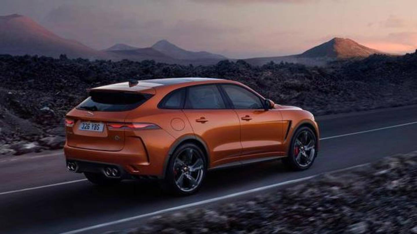 21 Jaguar F Pace Svr Unveiled It Is Faster Than Ever Newsbytes