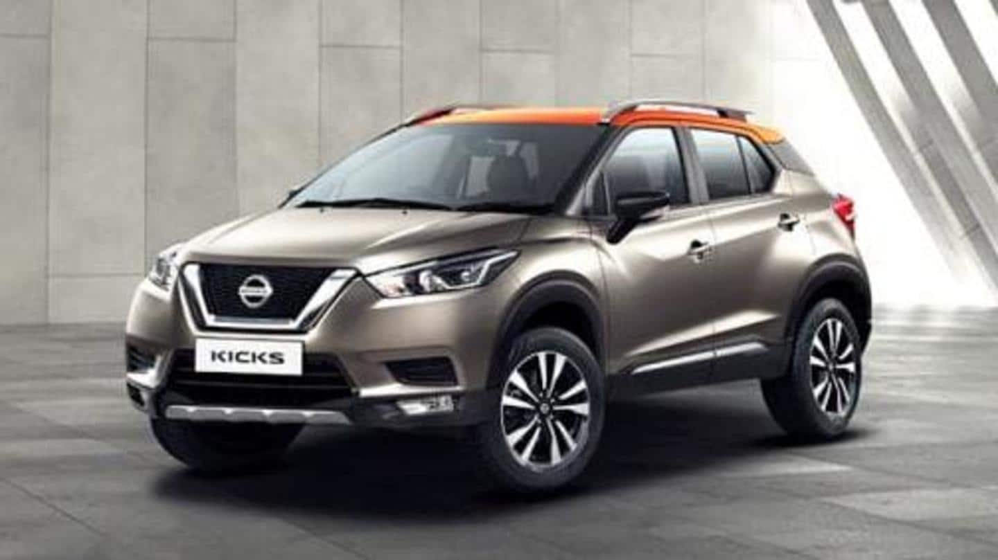 Benefits of up to Rs. 55,000 on Nissan KICKS SUV