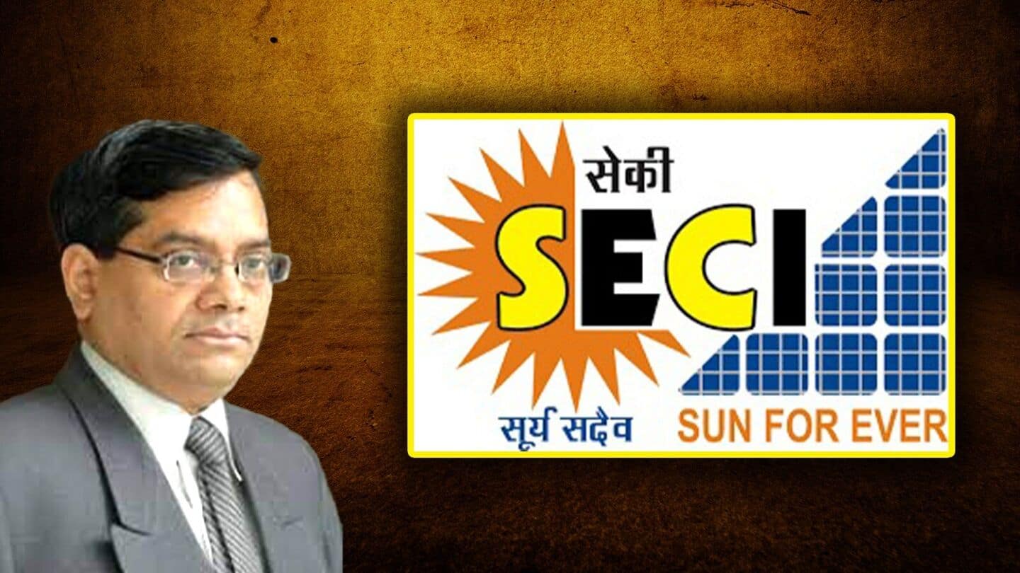 Modi government removes MD of Solar Energy Corporation of India Modi government removes MD of Solar Energy Corporation of India