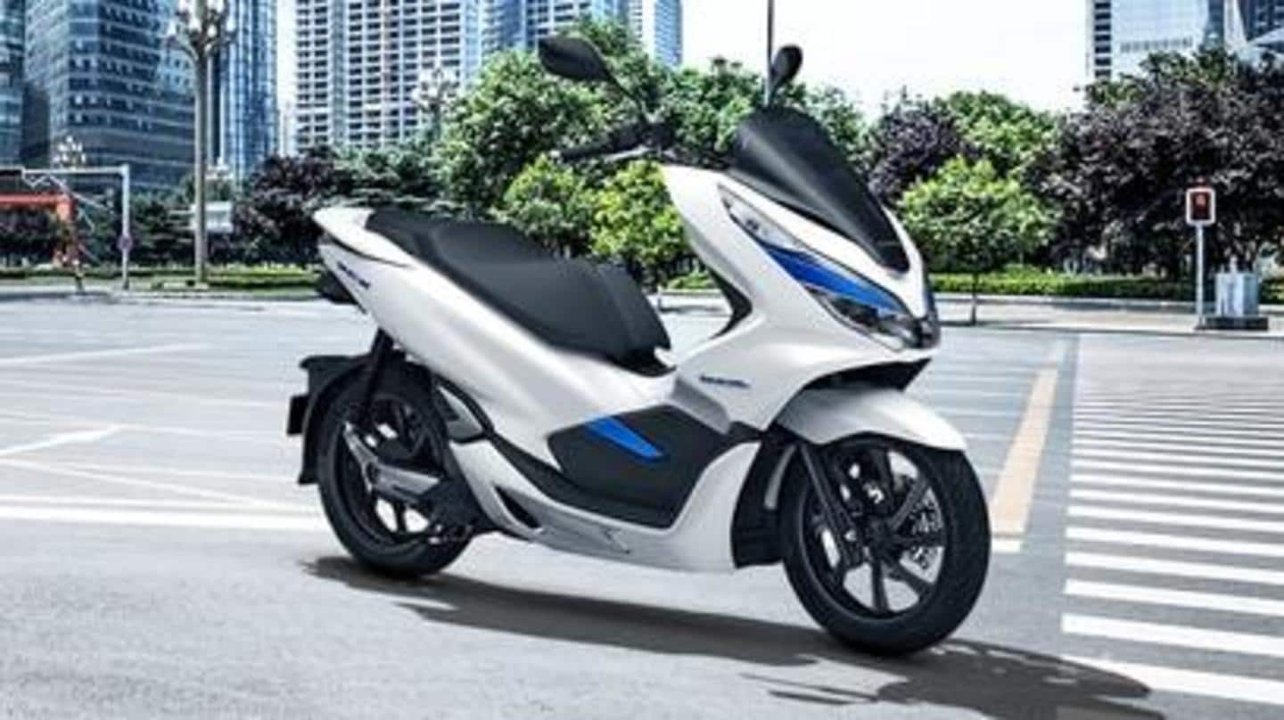 Patent for Honda PCX ELECTRIC scooter filed in India