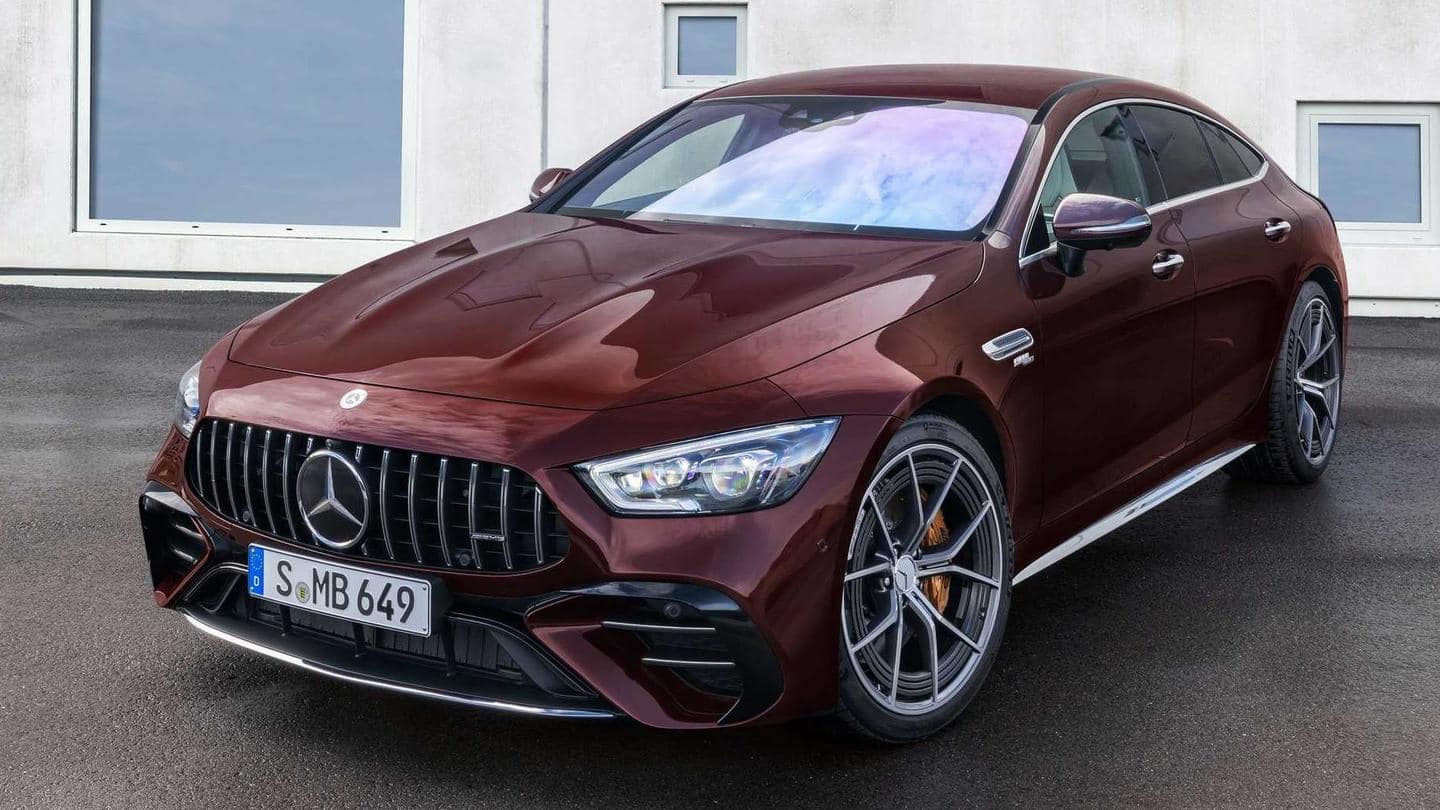 Mercedes-AMG GT 4-Door Coupe, with refreshed design and interiors, unveiled