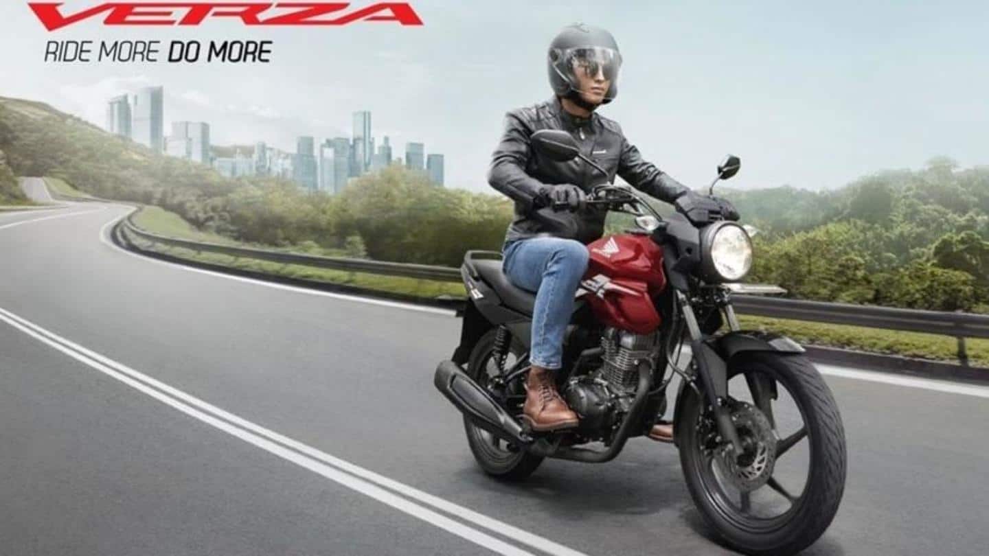 2021 Honda CB150 Verza launched at around Rs. 1 lakh
