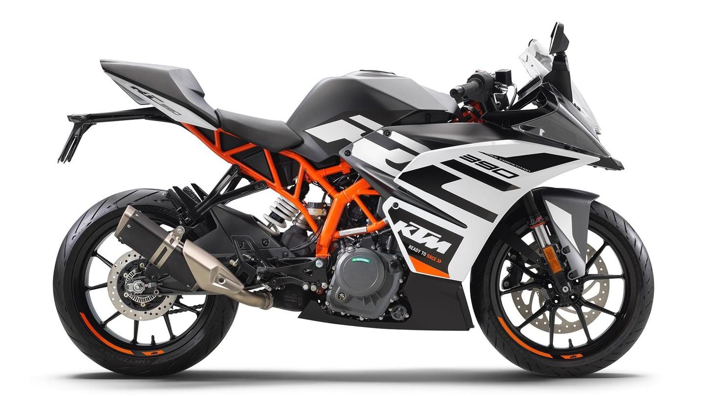 KTM RC 390: Priced at Rs. 2.53 lakh KTM RC 390: Priced at Rs. 2.53 lakh