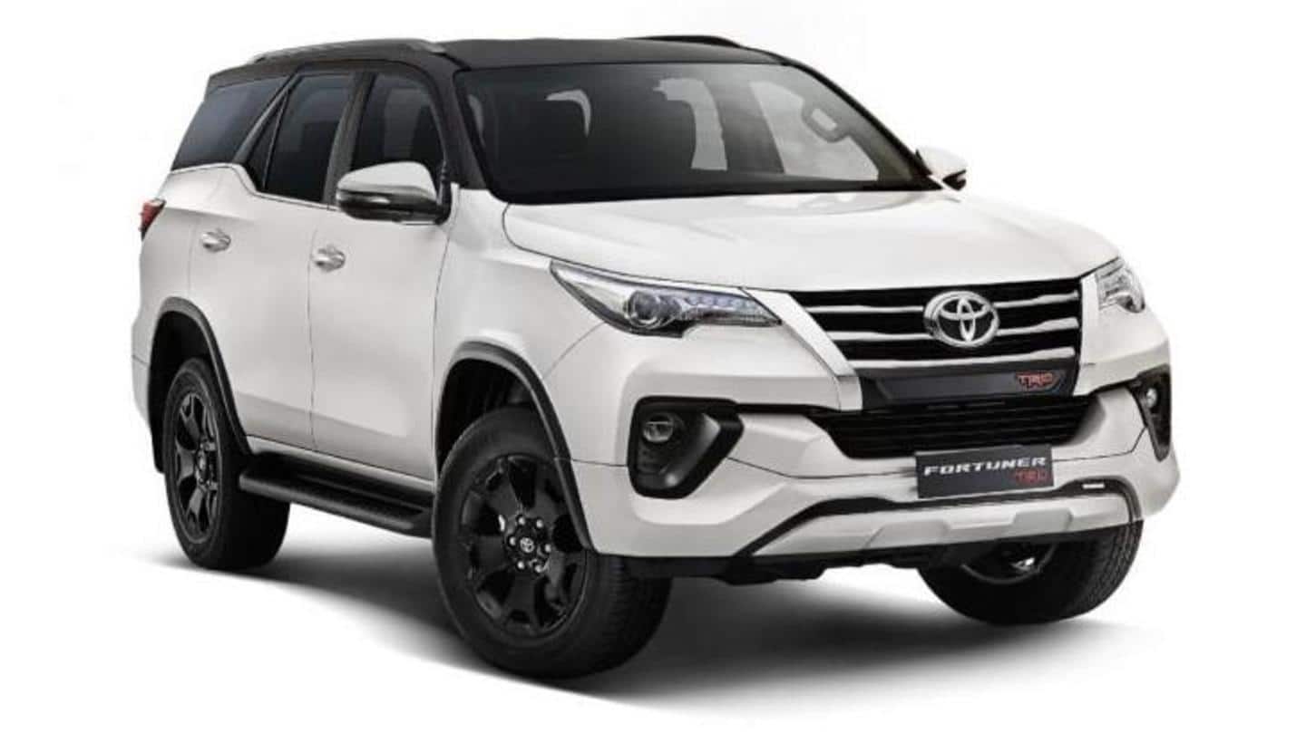 Toyota Fortuner TRD SUV discontinued in India