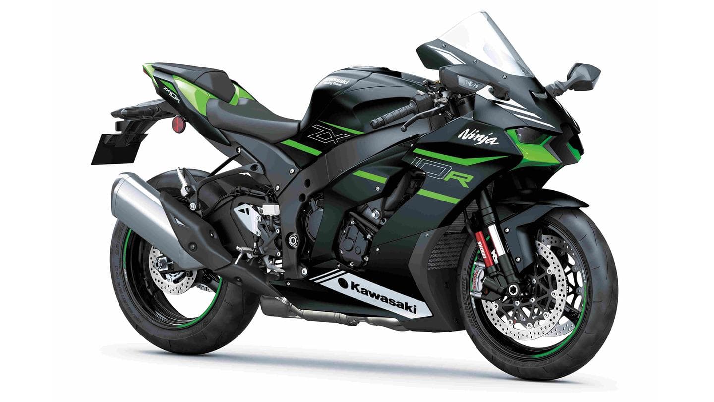 2021 Kawasaki Ninja ZX-10R bike launched at Rs. 15 lakh