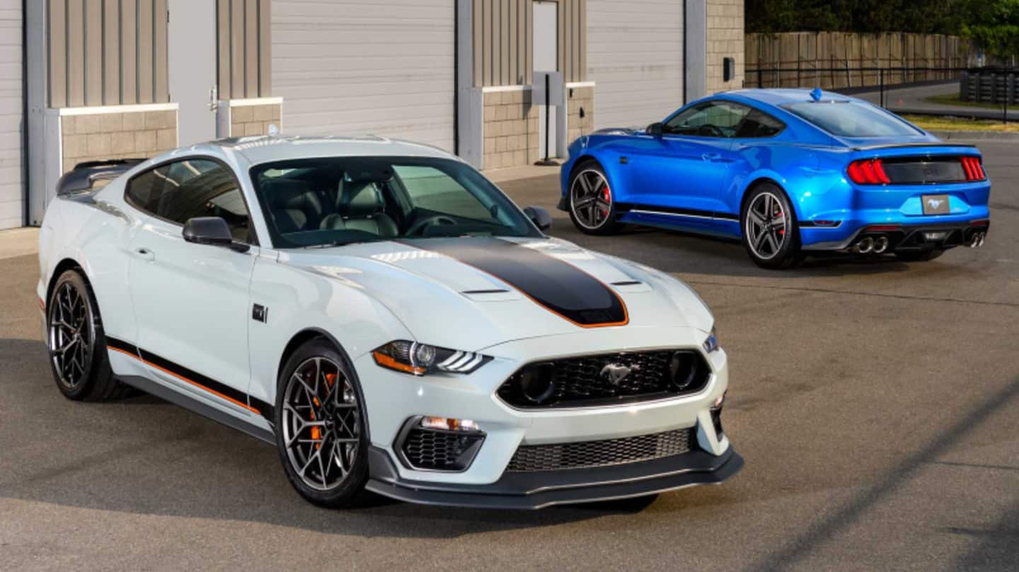 Ford's limited-run 2021 Mustang Mach 1 makes global debut