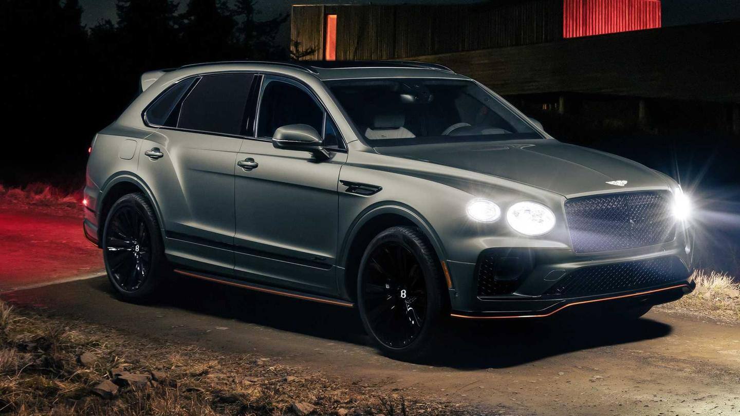 Bespoke Bentley Bentayga Speed is a love letter to cosmos