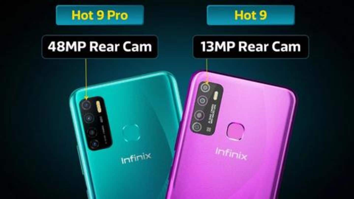Infinix Hot 9-series, with quad cameras and 5,000mAh battery, launched