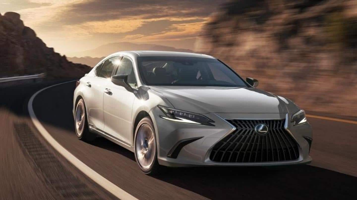 Lexus ES (facelift) debuts in India at Rs. 56.65 lakh