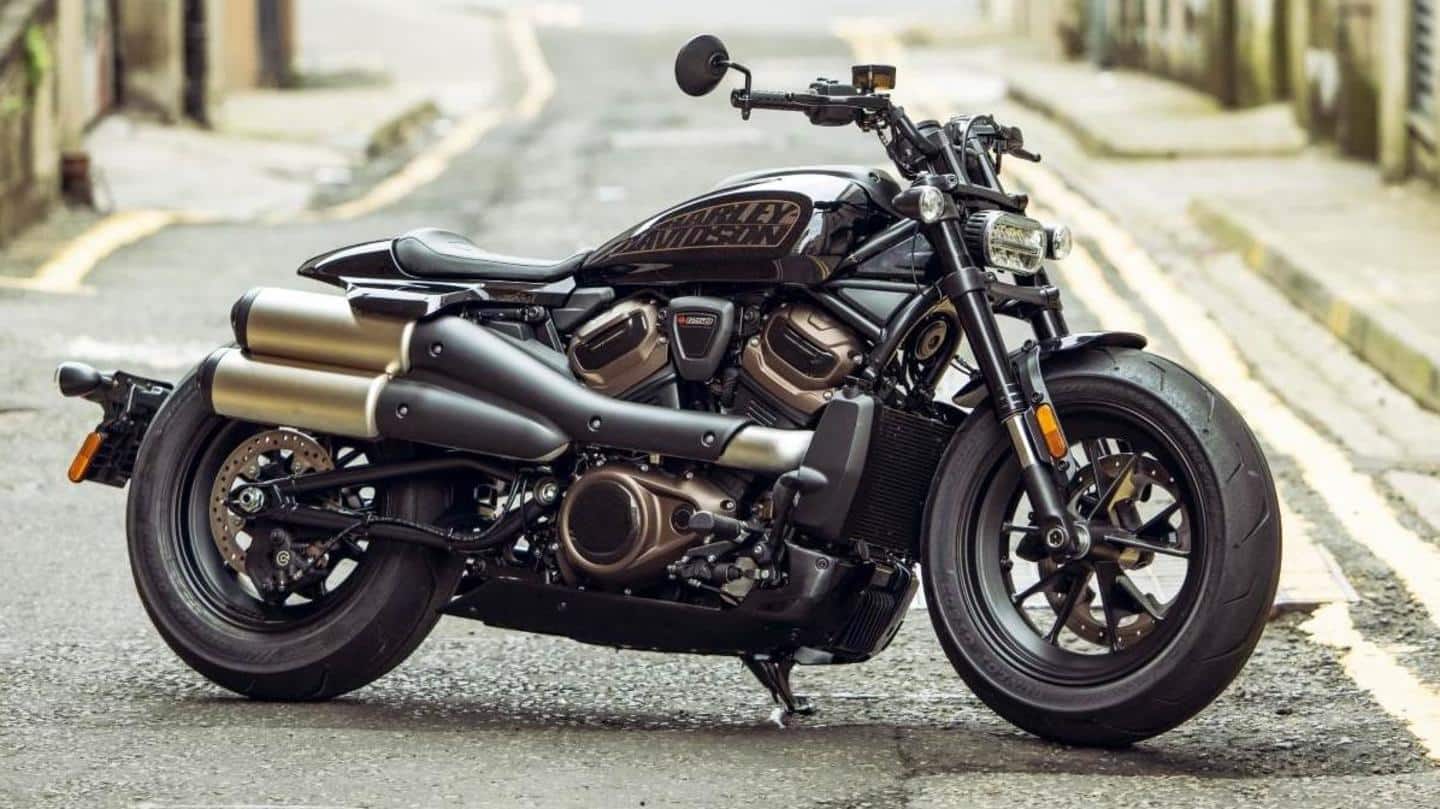 Harley Davidson Sportster S Bike Might Be Launched In India Soon Newsbytes