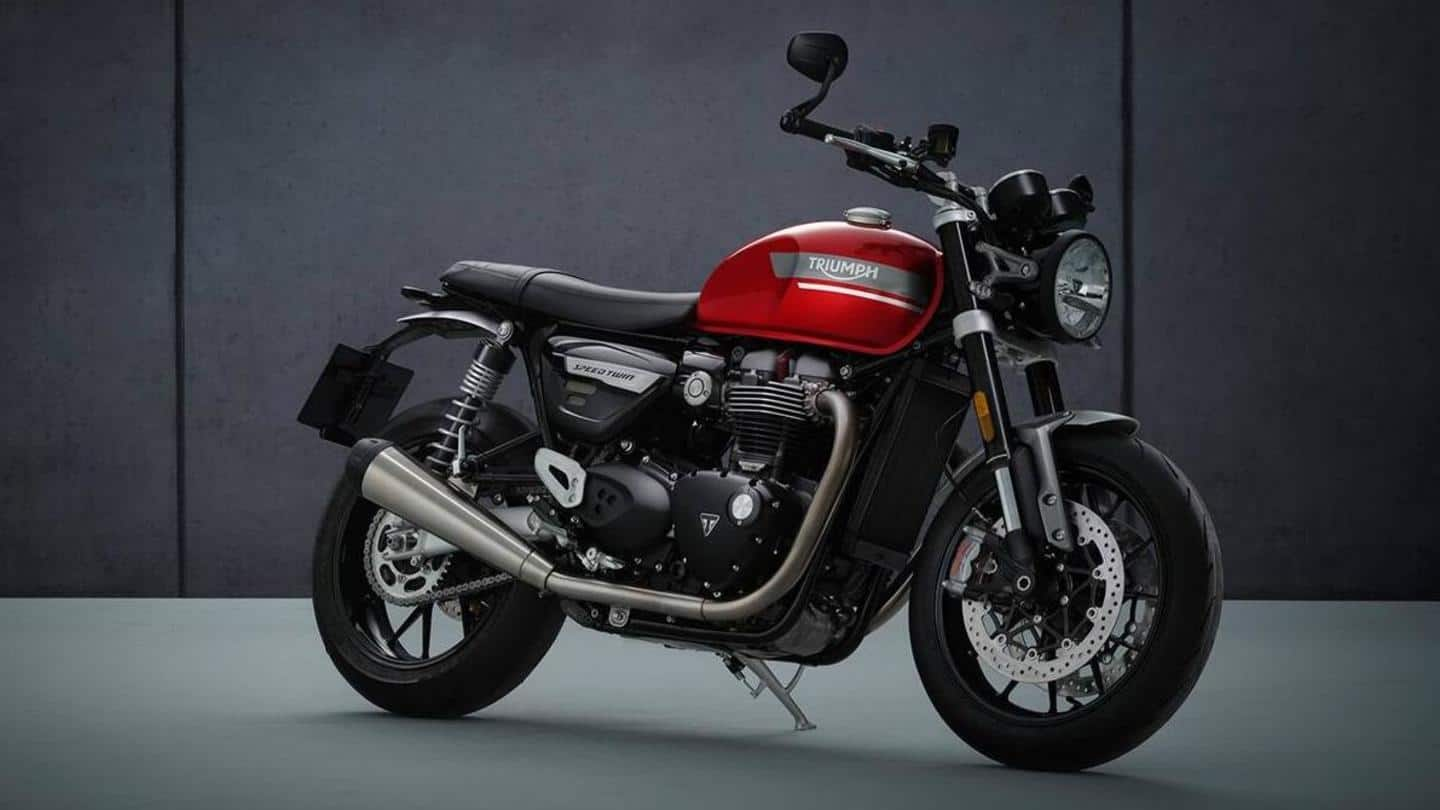 2021 Triumph Speed Twin motorcycle launched at Rs. 11 lakh