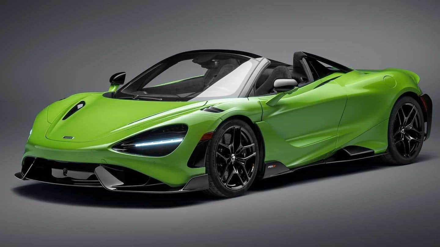 McLaren 765LT Spider is the company's most powerful convertible ever