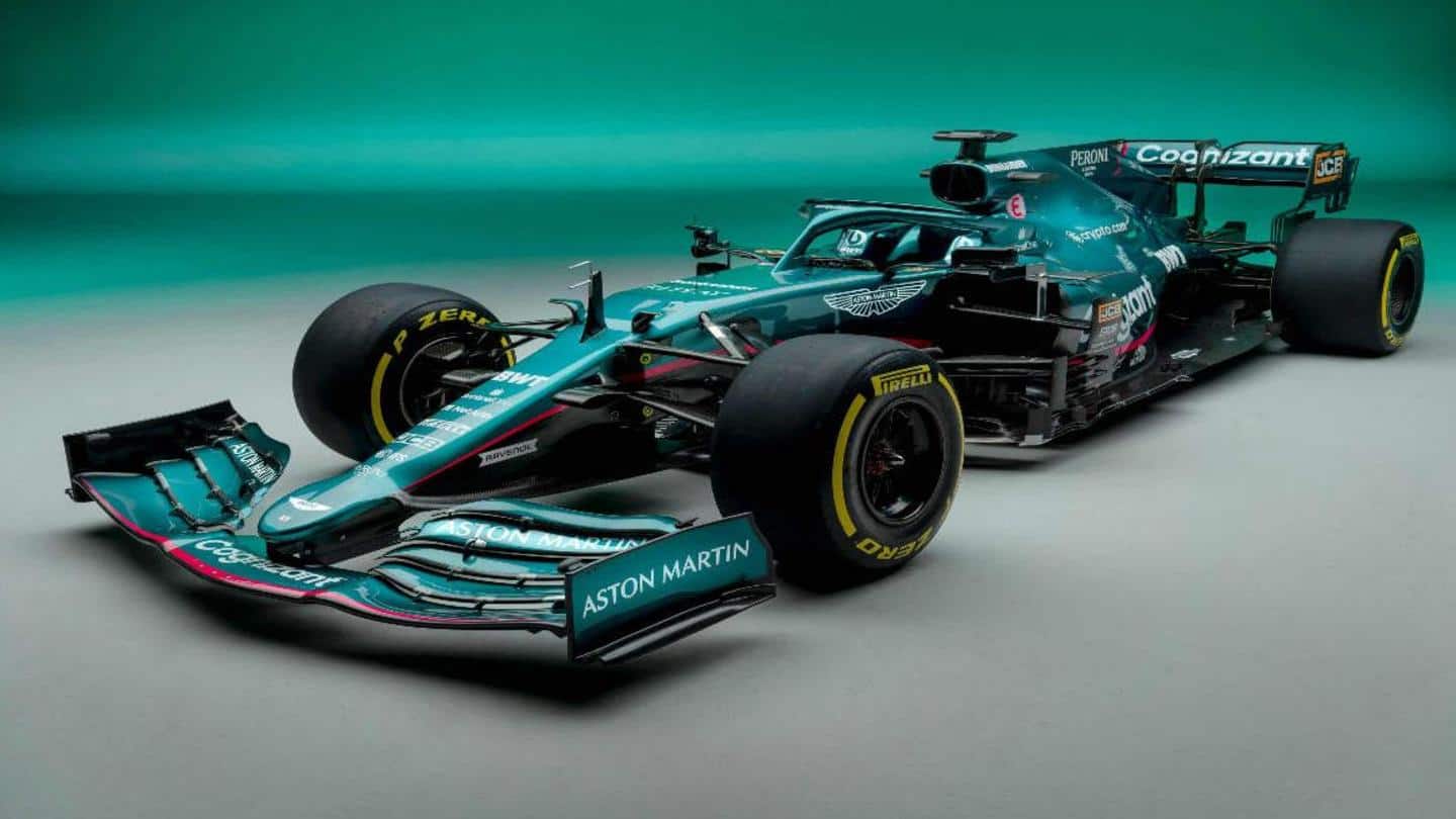 Aston Martin's new car marks F1 re-entry after 61 years