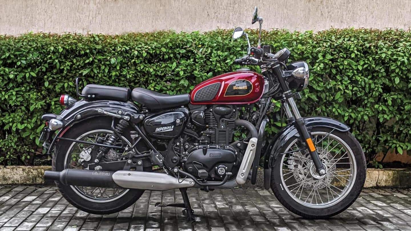 Benelli Imperiale 400 becomes costlier in India: Check new prices