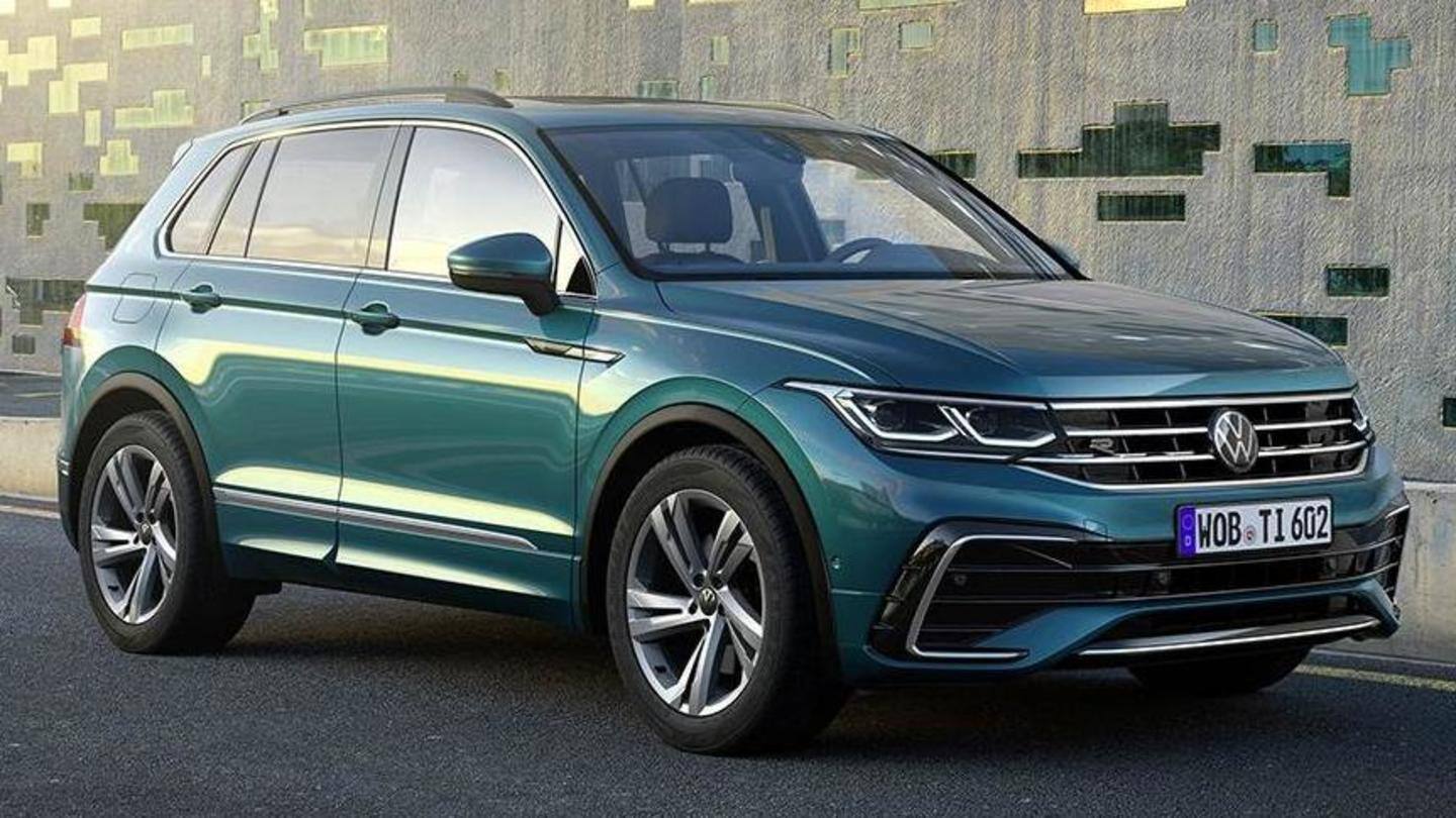 Volkswagen Tiguan (facelift) debuts in India at Rs. 32 lakh