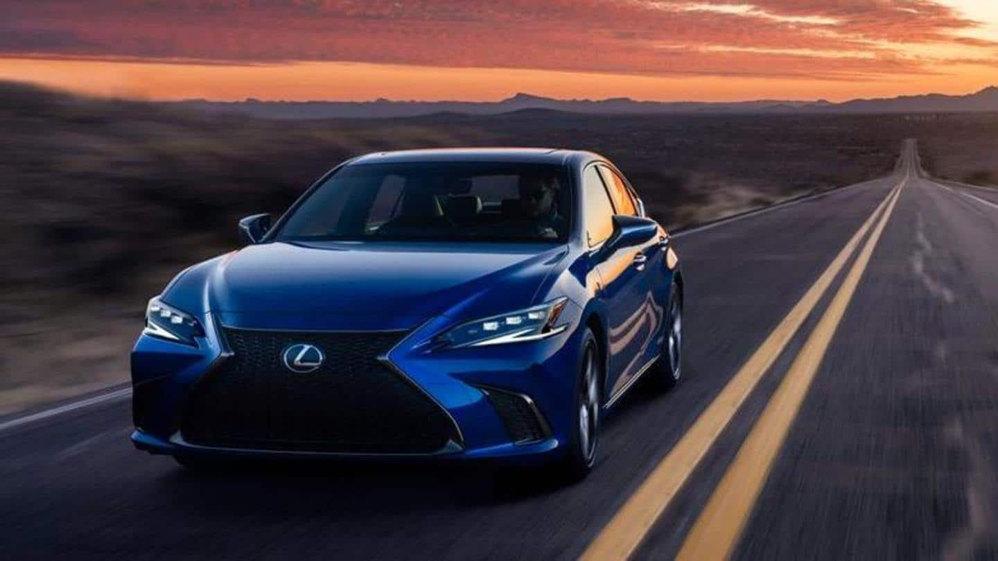 2022 Lexus ES, with cosmetic updates and new features, unveiled